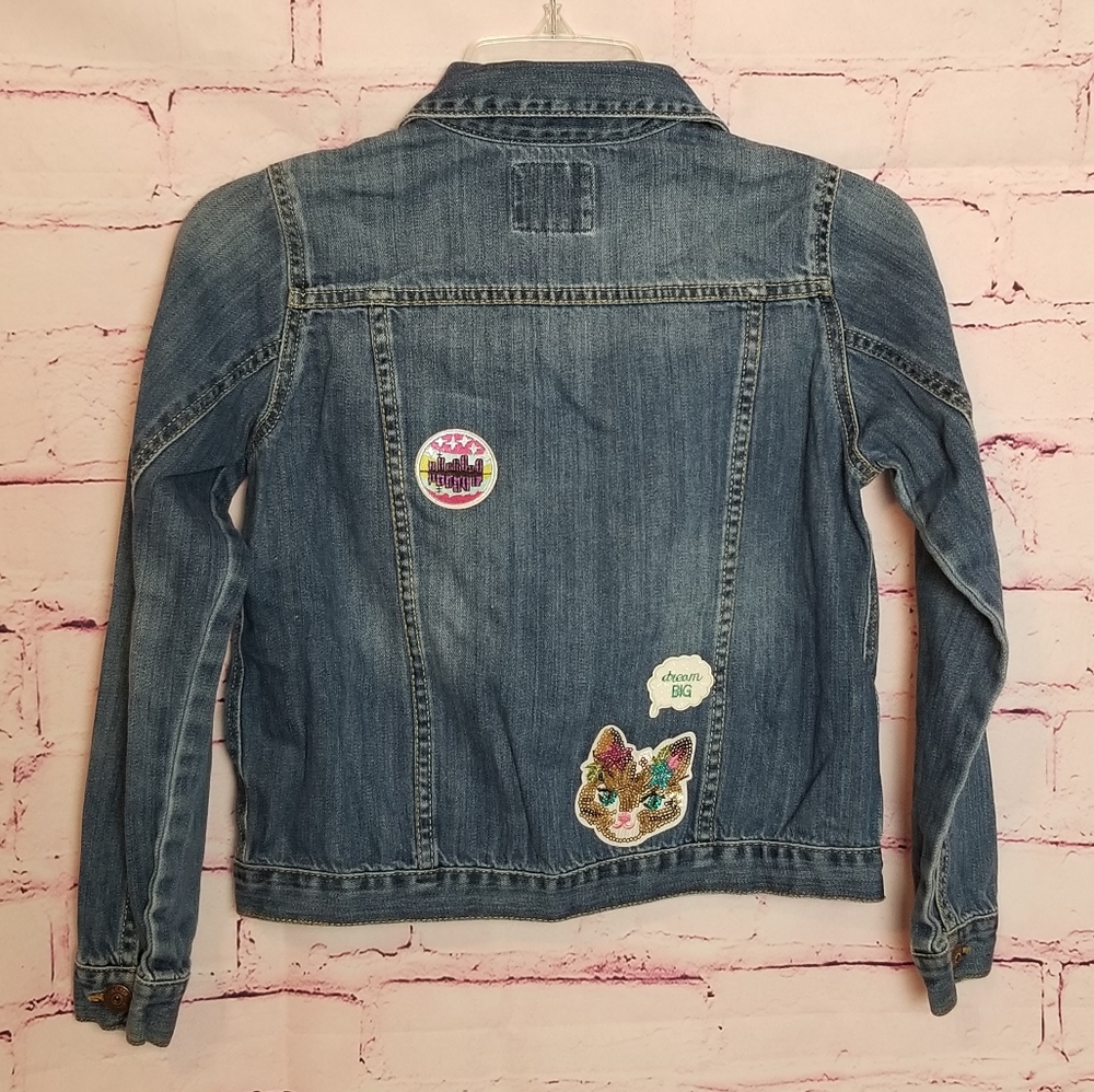 Upcycled Jean Jacket - Picture 3 of 6